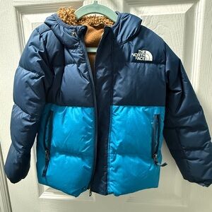 3T North Face Navy Insulated Puffer Jacket
